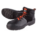 PARKSIDE Pánska kožená bezpečnostná obuv S3 (44, čierna/oranžová)