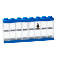 Modrá zberateľská skrinka na 16 minifigúrok LEGO®
