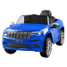 mamido Detské elektrické autíčko Jeep Grand Cherokee lakované modré