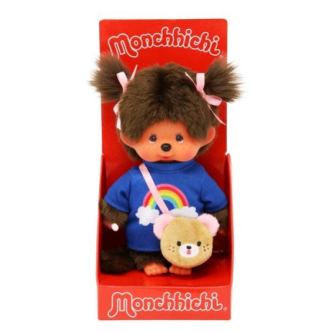 Monchhichi Mončiči dievča s kabelkou 20cm