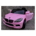 mamido  Elektrické autíčko Cabrio B14 v ružovej farbe