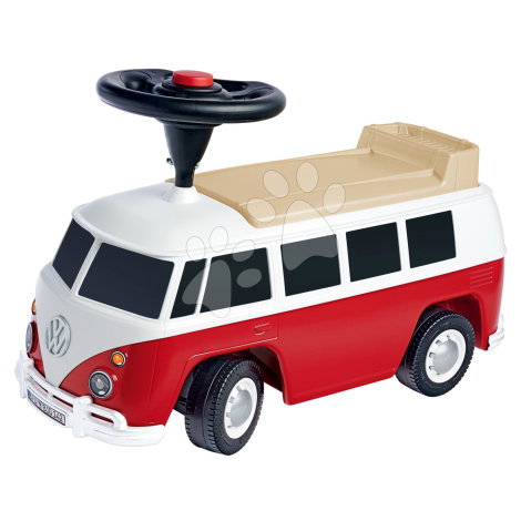 Odrážadlo minibus so zvukom Baby Volkswagen T1 BIG s reálnym dizajnom a odkladacím priečinkom od