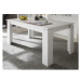 Jedálenský stôl Universal 160x90 cm, biely%