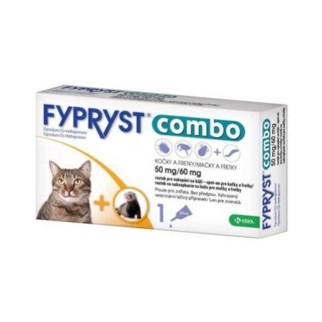 FYPRYST Combo 50 mg/60 mg mačky a fretky 0,5 ml