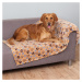 Béžová fleecová deka pre domácich miláčikov 100x150 cm Trixie Laslo – Plaček Pet Products