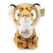 Plyšový tiger sediaci 18 cm ECO-FRIENDLY