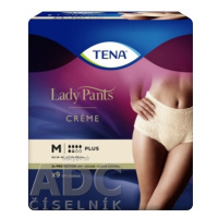 TENA Lady Pants Plus Creme M naťahovcie inkontinenčné nohavičky pre ženy 9 ks