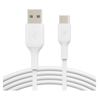 Belkin BOOST Charge USB-C/USB-A kábel, 2m, biely