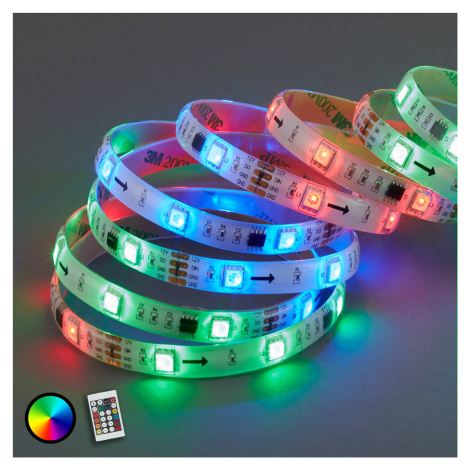 164 svetelných funkcií – 500 cm RGB-LED pásik Mo Briloner