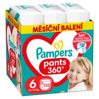 PAMPERS Pants veľ.6 Plienkové nohavičky 15+kg 132 ks