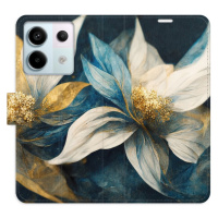 Flipové puzdro iSaprio - Gold Flowers - Xiaomi Redmi Note 13 Pro 5G / Poco X6 5G