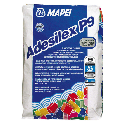 Práškové cementové lepidlo MAPEI Adesilex P9 C2TE sivé, 25 kg