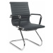 HALMAR Prestige Skid kancelárska stolička s podrúčkami čierna