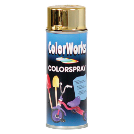 COLORWORKS - chrómový efekt 400 ml zlatý Motip