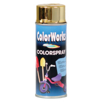 COLORWORKS - chrómový efekt 400 ml zlatý