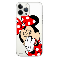 Silikónové puzdro na Apple iPhone 15 Pro Original Licence Cover Minnie 006