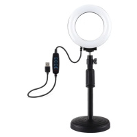 Svetlo Ring LED lamp with adjustable base Puluz