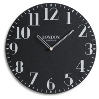 Drevené nástenné hodiny London Retro Flex z222_1-2-x, 30 cm