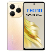 Tecno Spark 20 Pro 8GB/256GB, zlatá