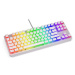 Endorfy Thock TKL Pudding Onyx White Red, Kailh Red, US