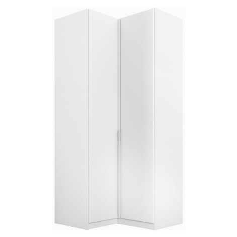 Rauch Möbel ROHOVÁ ŠATNÍKOVÁ SKRIŇA, biela, 100/229/102 cm