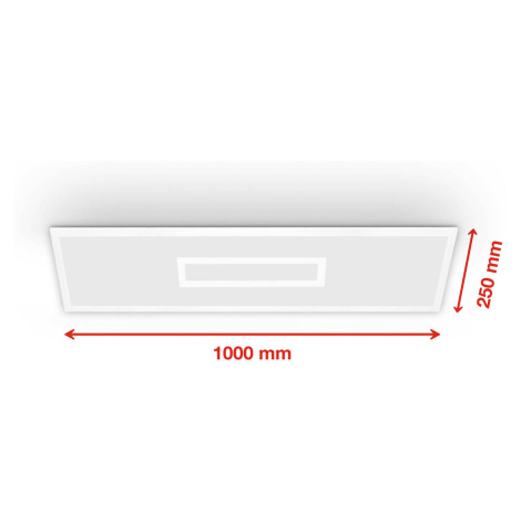 LED panel Centrelight biely Diaľkové ovládanie CCT RGB 100x25cm