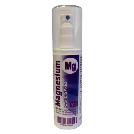 MAGNESIUM Rapid sprej pre vonkajšie použitie 100 ml