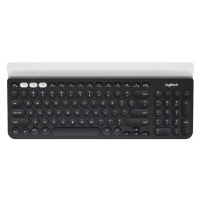 Logitech klávesnica Wireless Keyboard K780, US, sivá/ biela