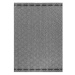 Kusový koberec Patara 4953 Grey – na von aj na doma Rozmery kobercov: 140x200