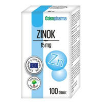 Edenpharma Zinok 15mg 100 tbl