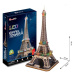 Puzzle 3D Eiffelova veža / ľad - 82 dielikov