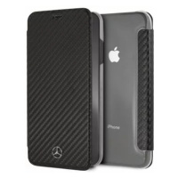 Púzdro Mercedes - Apple iPhone XS Max Booklet Case Dynamic Line - Black (MEFLBKI65CFBK)