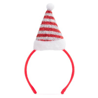 Vianočná lišta na vlasy - Santa Claus klobúk 3 kusy