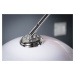 LuxD 16775 Dizajnová stojanová lampa Arch biela Stojanové svietidlo