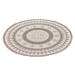 Kusový koberec Twin Supreme 105444 Jamaica Linen kruh – na ven i na doma - 140x140 (průměr) kruh
