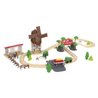 Playtive Drevená železnica hasiči/sedliacky dvor (sedliacky dvor)