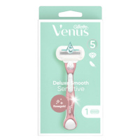 GILLETTE VENUS Deluxe Smooth Sensitive Rose Gold holiací strojček