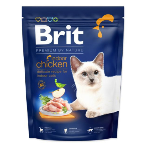 Krmivo Brit Premium by Nature Cat Indoor Chicken 300g