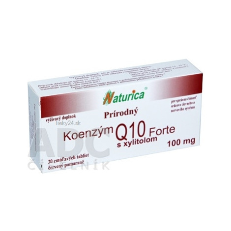 Naturica Prírodný KOENZÝM Q10 Forte 100 mg