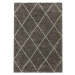 Kusový koberec Alvor Shaggy 3401 taupe - 140x200 cm Ayyildiz koberce