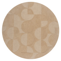 Kusový koberec Moderno Gigi Natural kruh Rozmery kobercov: 160x160 (priemer) kruh