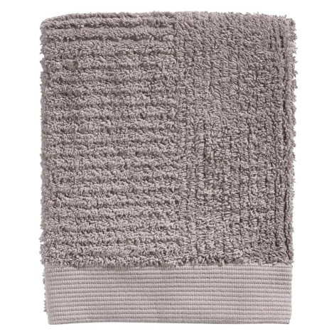 Tmavosivý bavlnený uterák Zone Classic, 70 x 50 cm
