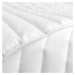 Biely bavlnený prešívaný pléd 240x260 cm Dash – Happy Friday