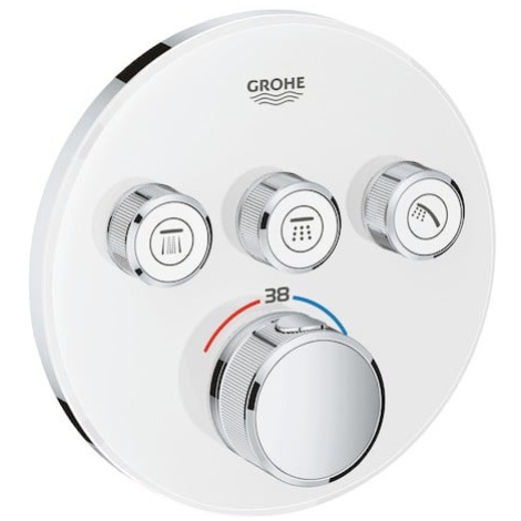 Termostat Grohe Smart Control bez podomietkového telesa Moon White, Yang White 29904LS0