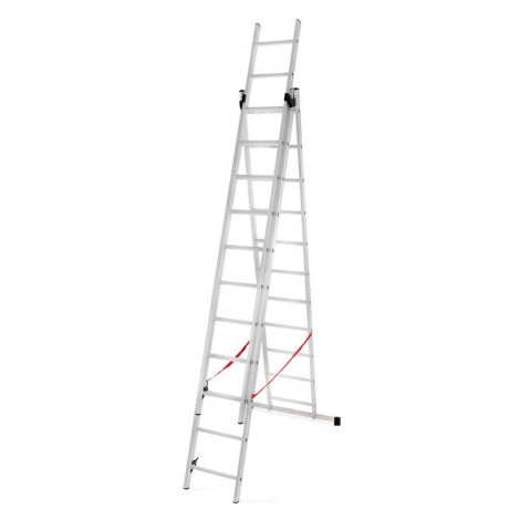 Priemyselný rebrík 3x11 MERKURY MARKET