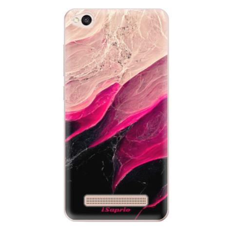 Odolné silikónové puzdro iSaprio - Black and Pink - Xiaomi Redmi 4A