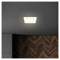 Stropné svietidlo Flame LED, 21,2 x 21,2 cm, biele