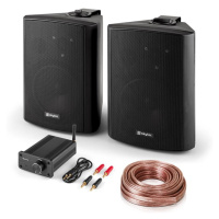 Skytec Bluetooth Play BK, PA HiFi set, dva reproduktory, mini zosilňovač s bluetooth, kábel