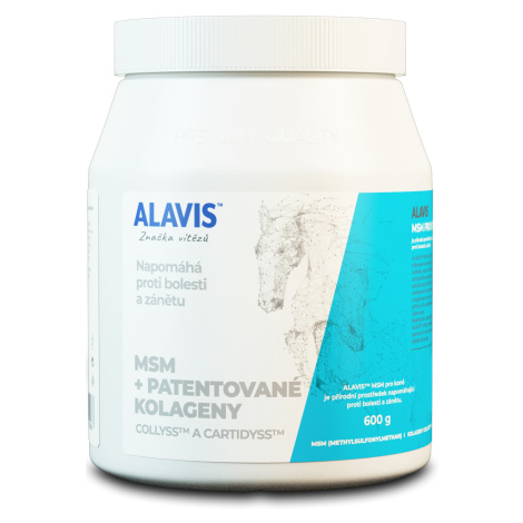 ALAVIS MSM + PATENTOVANÉ KOLAGÉNY pre kone 600 g