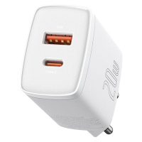 AC adaptér, 20 W, zásuvka USB, zásuvka USB Type-C, rýchle nabíjanie, PD, QC 3.0, Baseus CCXJ-B02